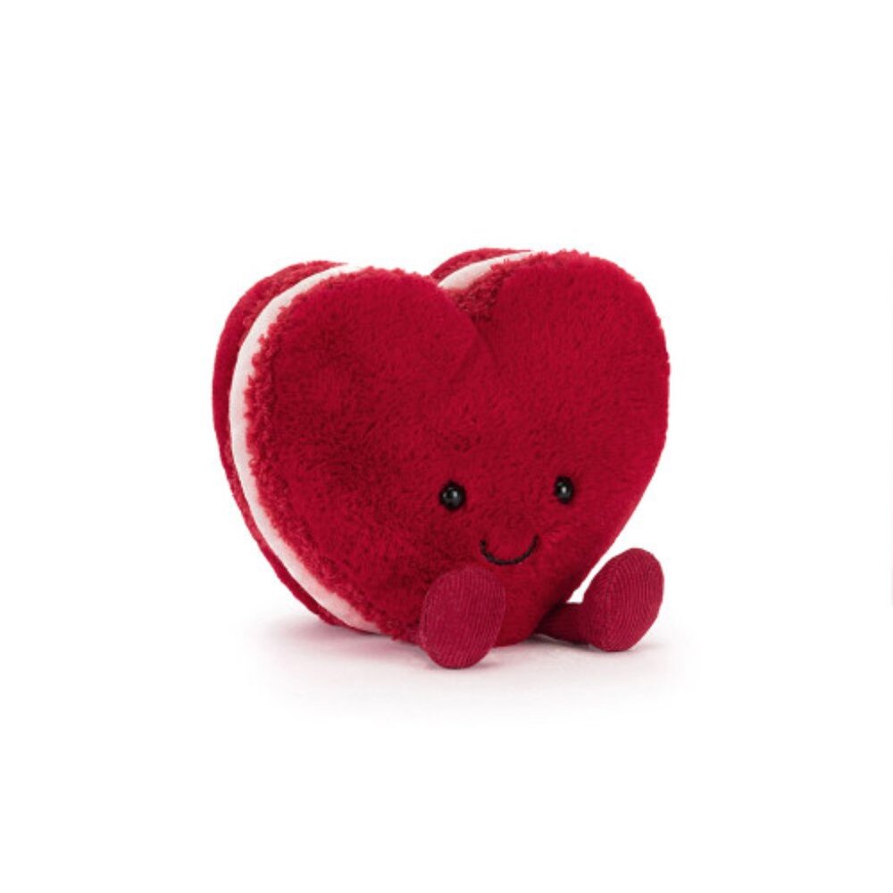 JellyCat - Amuseables Arlette Heart Macaron INCLUDES DUST BAG⭐AUTHENTIC ⭐